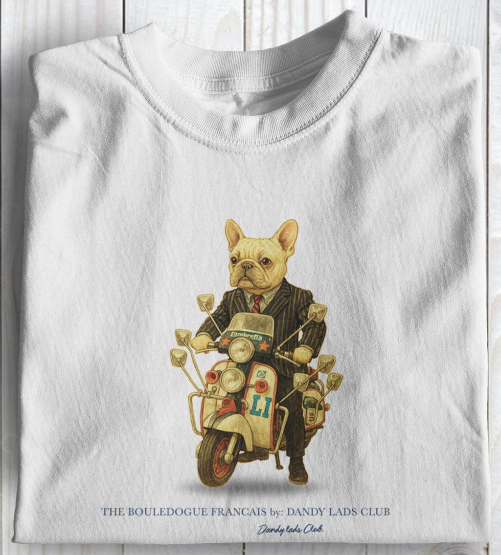 Bouledogue Francais Quadrophenia Mod subculture T Shirt