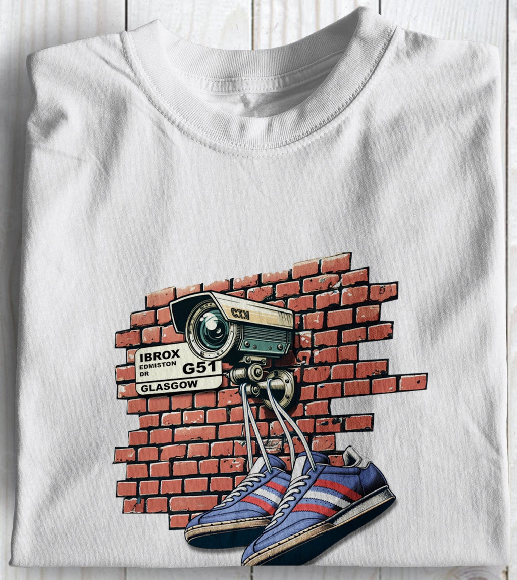 Gers Under Surveillance Football Casuals  Awaydays  T Shirt