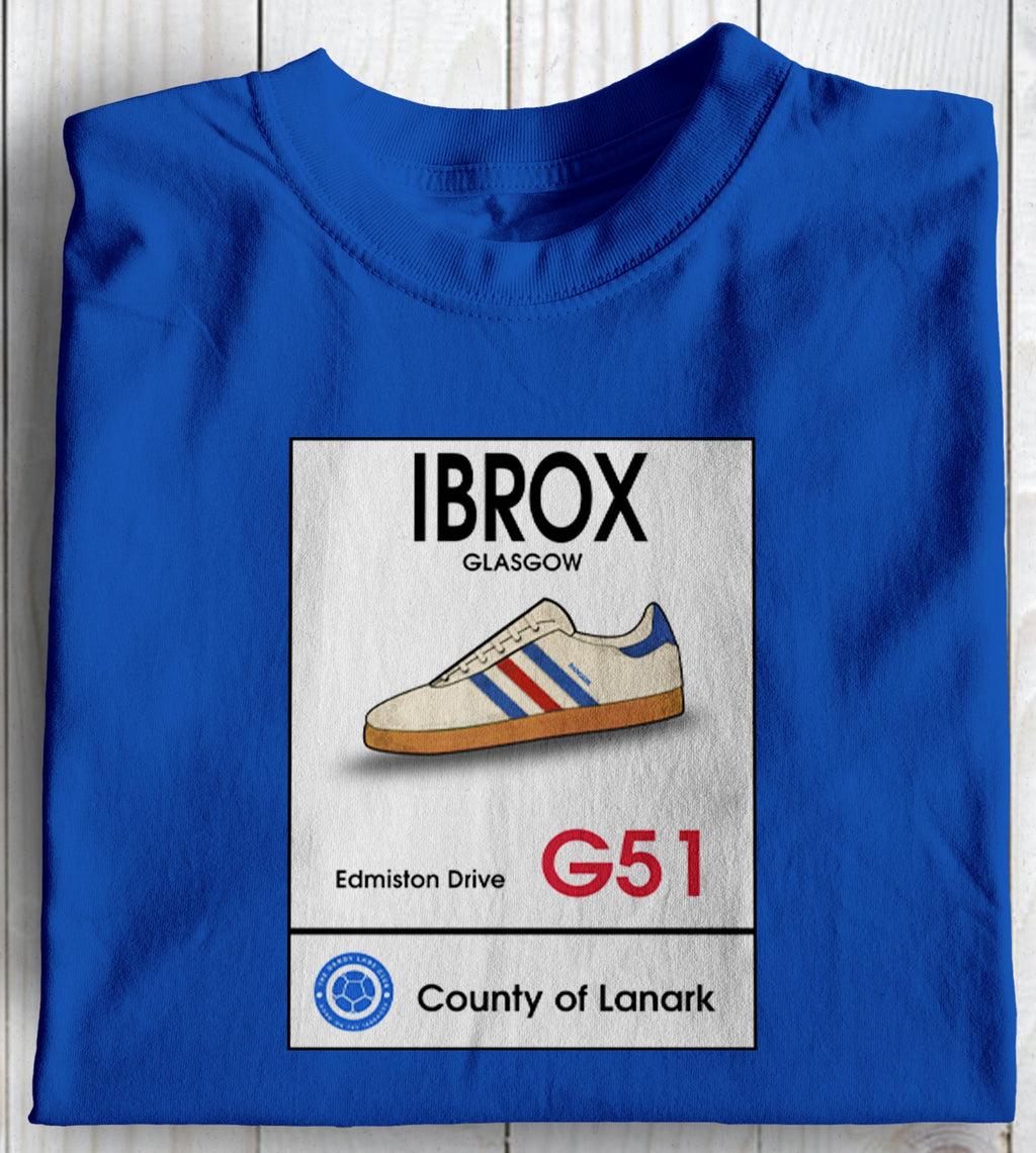 Gers Stadium Sign Football Casuals  Awaydays  T Shirt