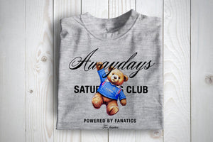 Gers Saturdays Club Bear Football Awaydays  T Shirt