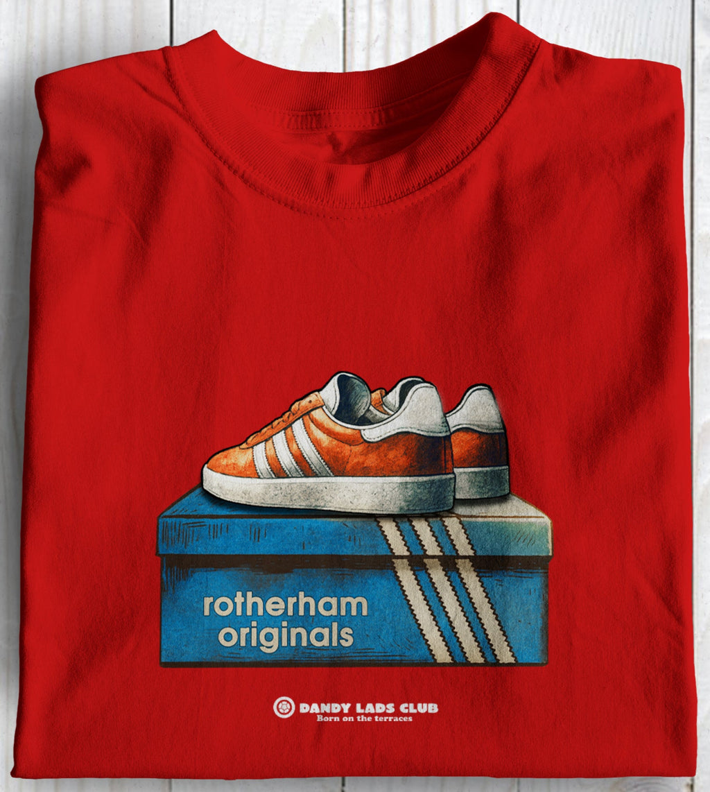 Rotherham Originals Football  Casuals Awaydays T Shirt