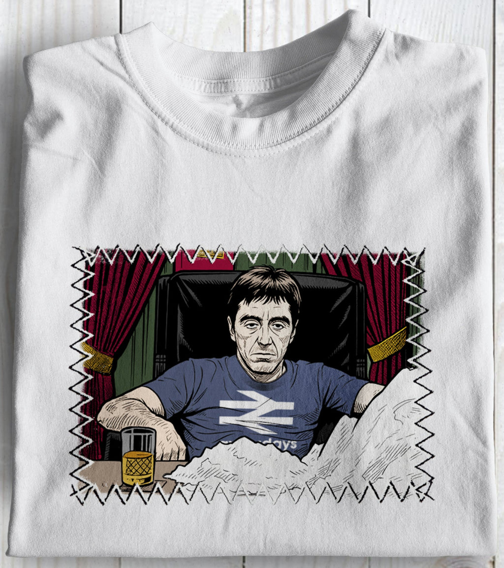 Awaydays By Scarface  Football Casuals Awaydays T Shirt