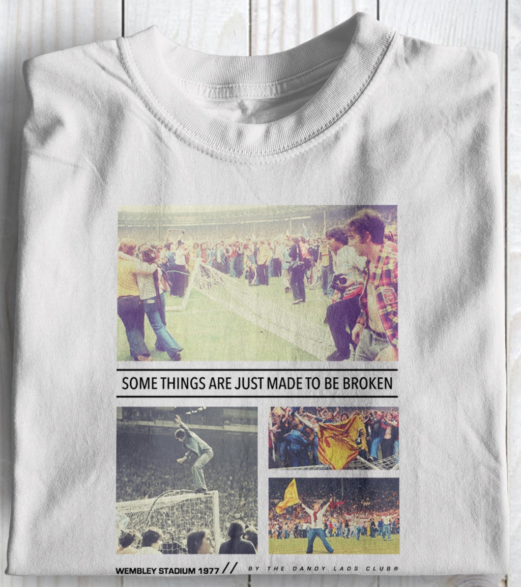 Some Things Are Made To Be Broken Scotland Football Casuals Awaydays T Shirt