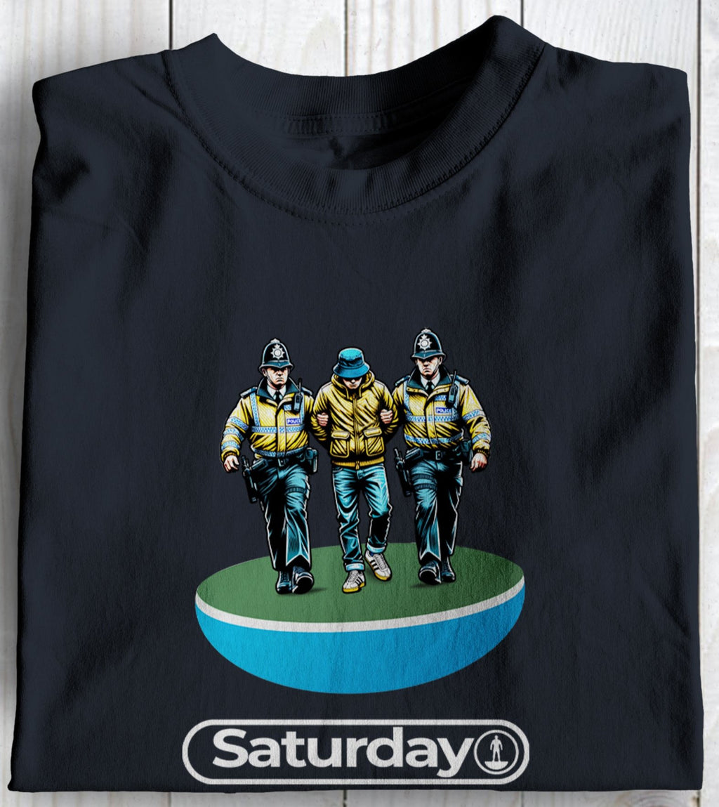 Saturday Subbuteo Football Casuals Awayday T Shirt