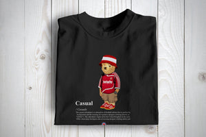 Swindon Casual Bear Football  Casuals Awaydays T Shirt