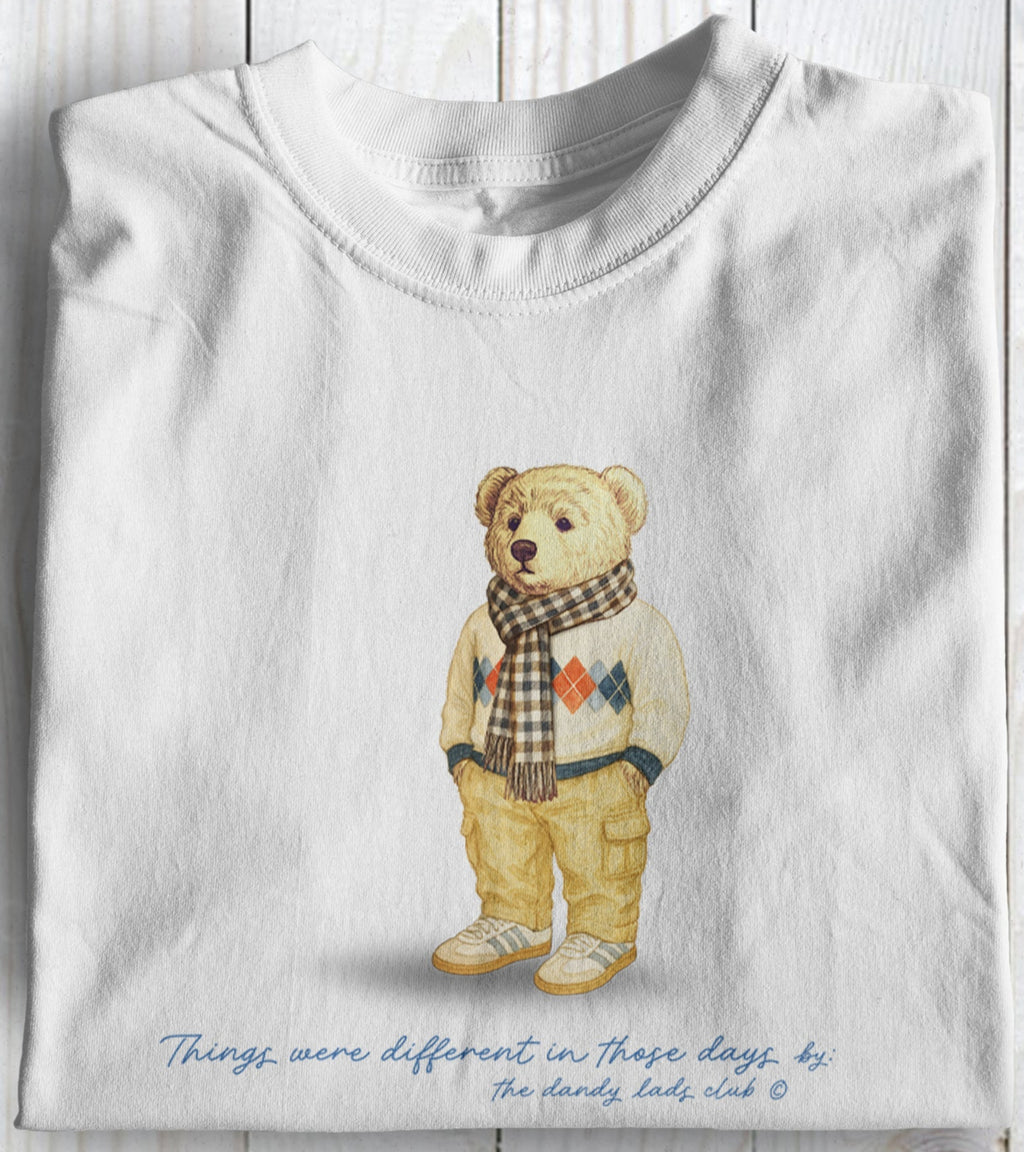 Chester, The Casual Bear, Lendl Edition. Football Casuals Awaydays T Shirt