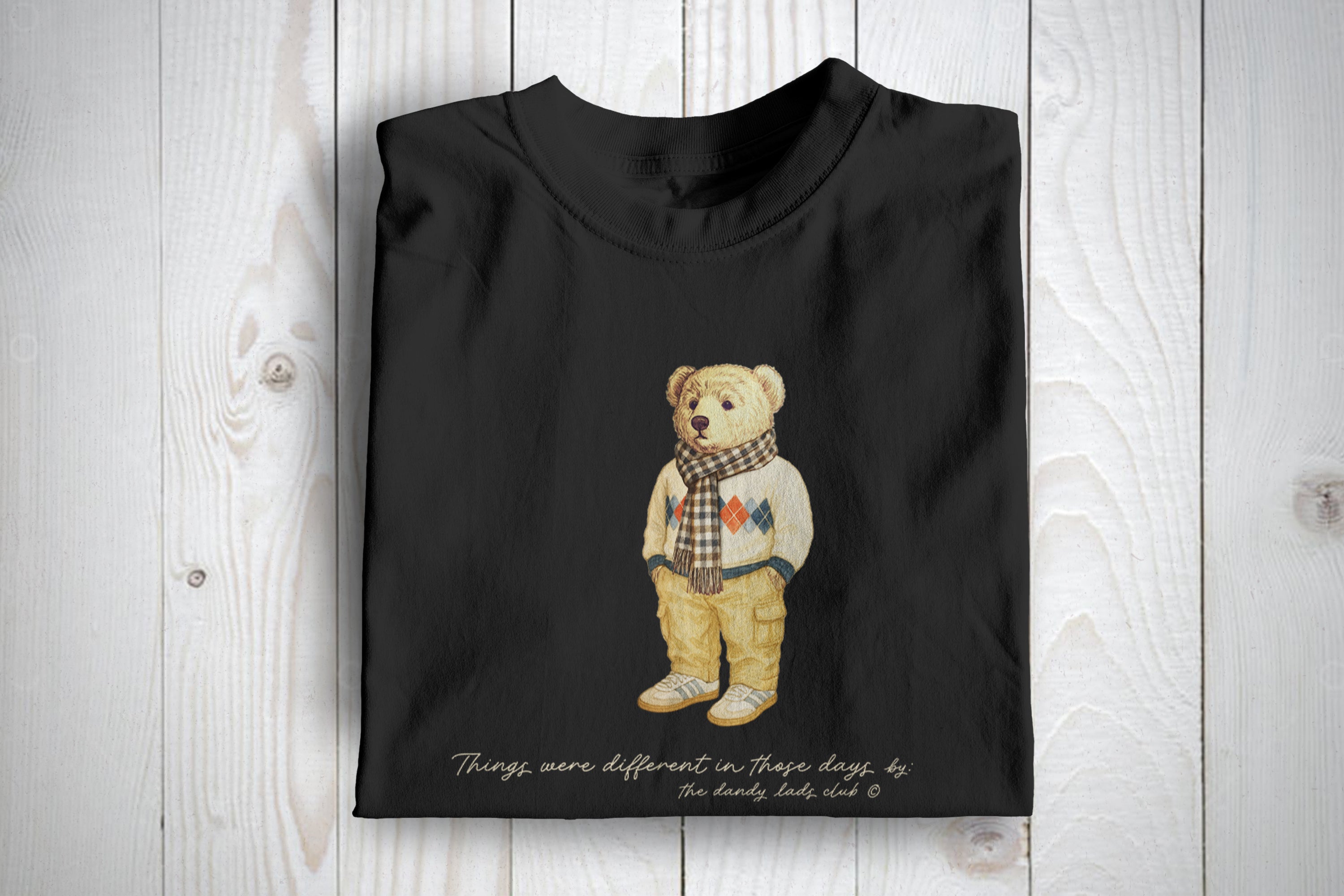 Chester, The Casual Bear, Lendl Edition. Football Casuals Awaydays T Shirt