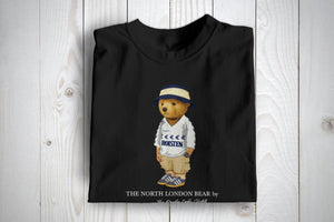 North London Bear Tottenham Themed Football Casuals Awaydays T Shirt