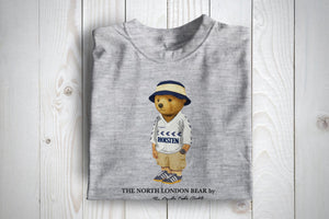 North London Bear Tottenham Themed Football Casuals Awaydays T Shirt