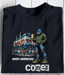 When Saturday Comes Football Casuals Awayday T Shirt