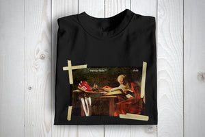 CARAVAGGIO - SAINT JEROME Football Casuals Awaydays T Shirt