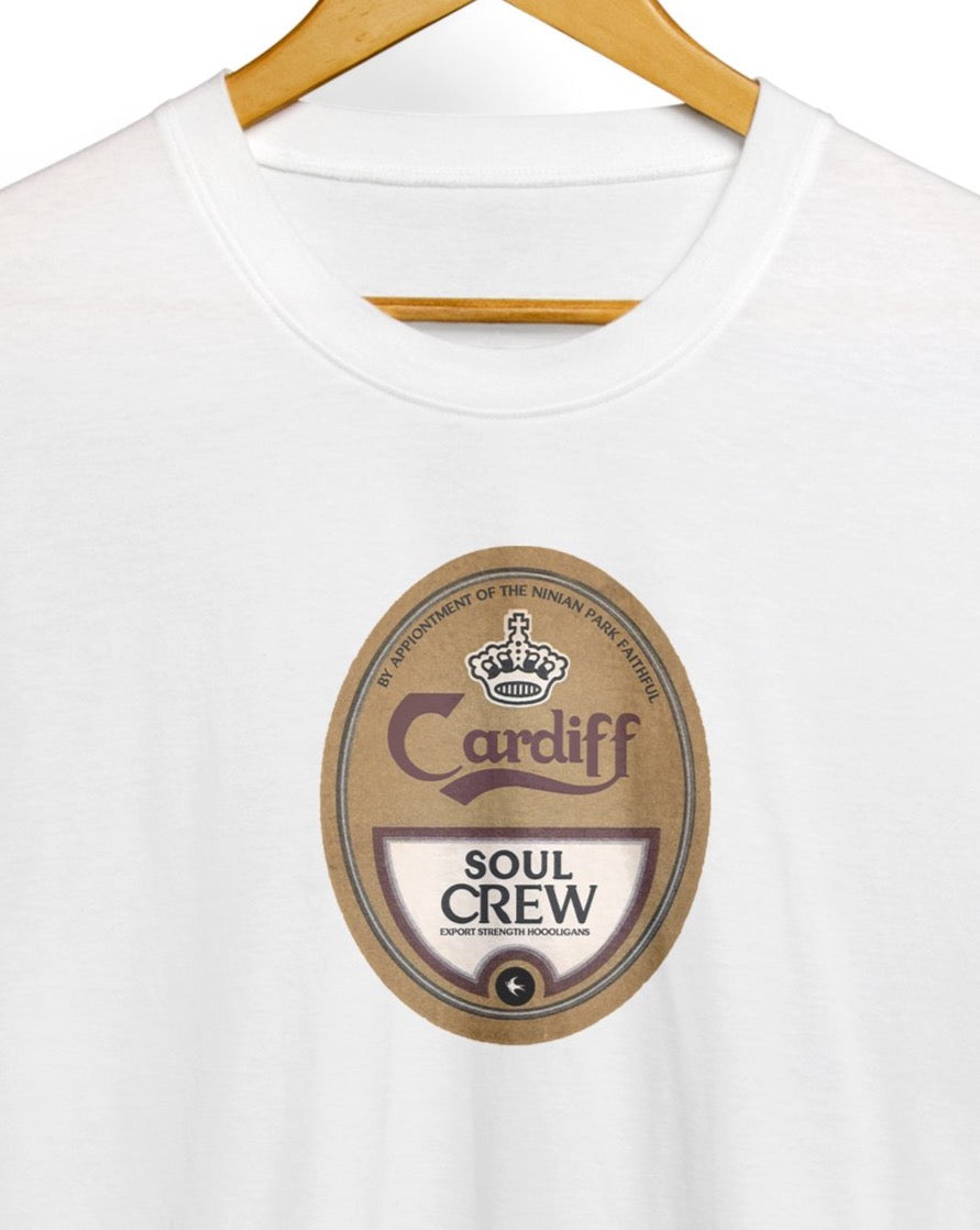 Cardiff Soul Crew Beer Mat Football Casuals Awaydays T Shirt