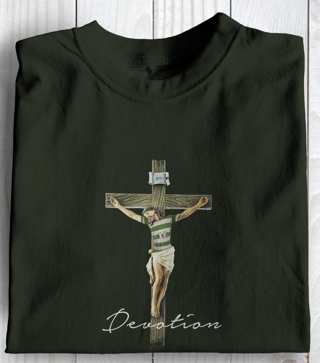 Devotion Celtic Inspired Football Casuals 80s Subculture T Shirt