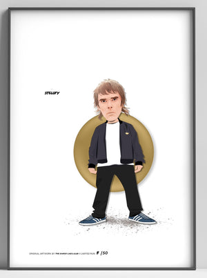 LIMITED EDITION IAN BROWN STELLIFY FINE ART PRINT