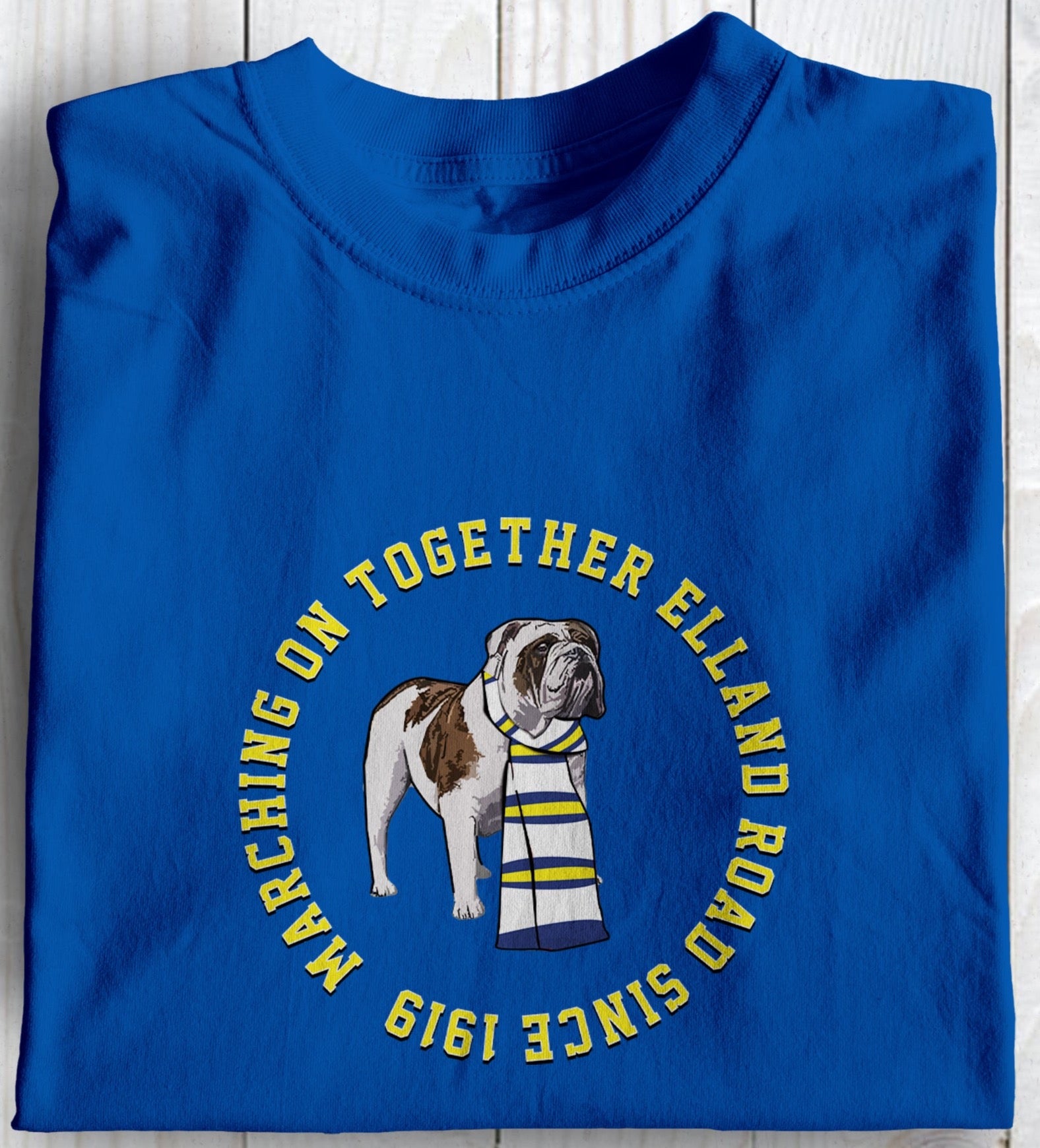The Dogs Bol!*ck$ Leeds Football Awaydays  T Shirt