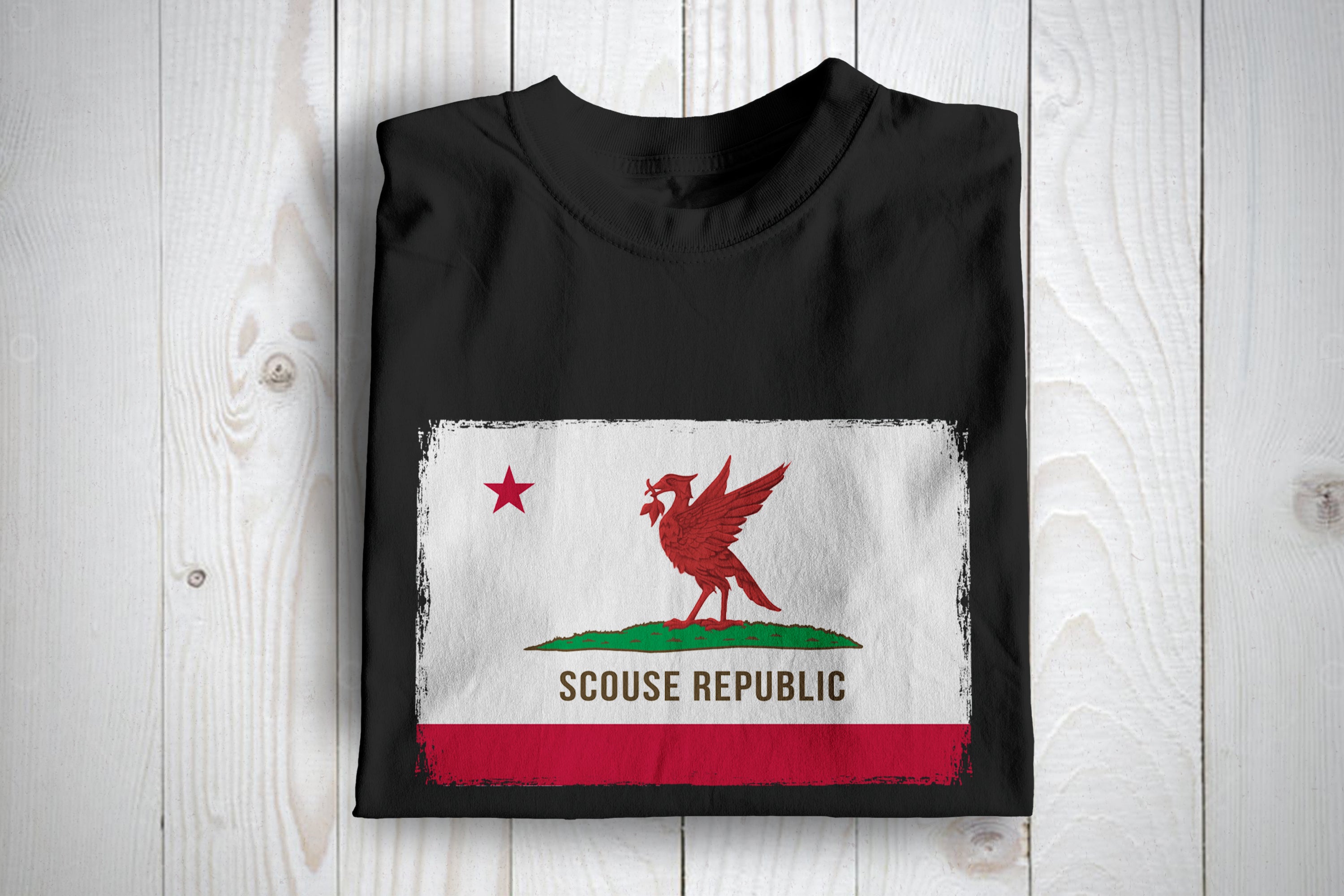 Scouse Republic Liverpool Awaydays T Shirt