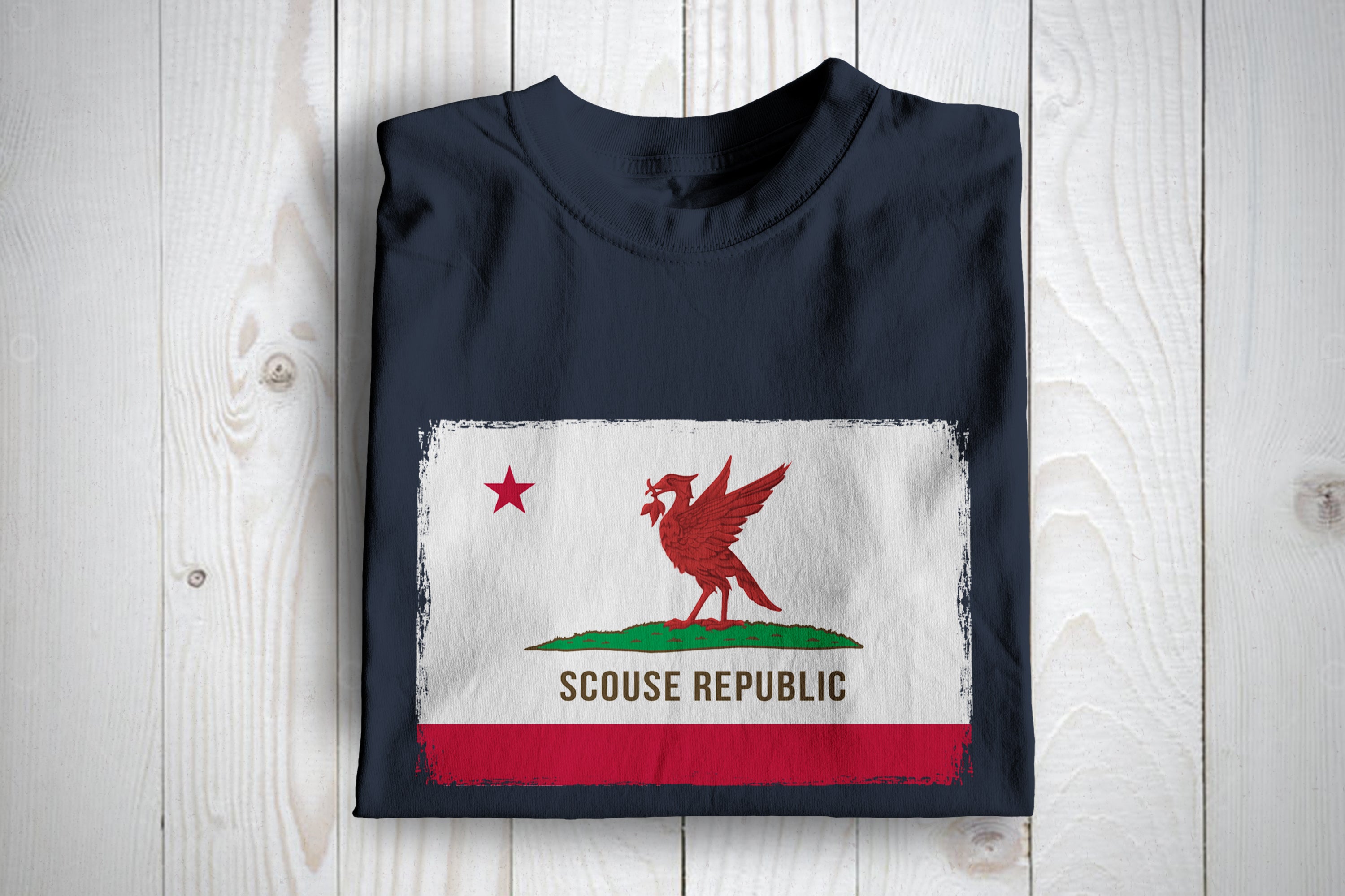 Scouse Republic Liverpool Awaydays T Shirt