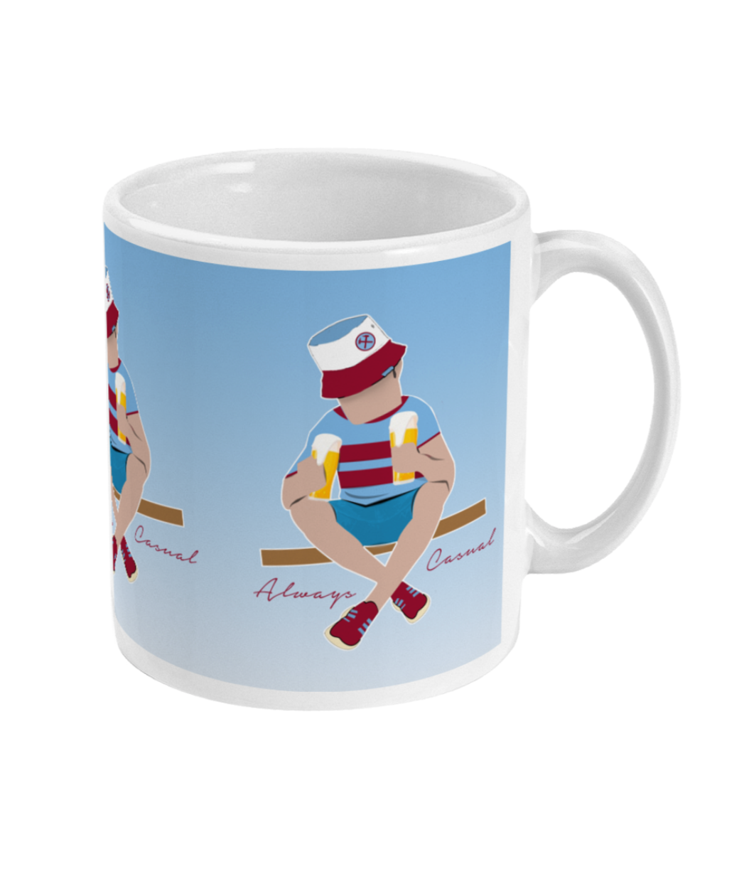 West Ham  Inspired Always Casual 11Oz Mug