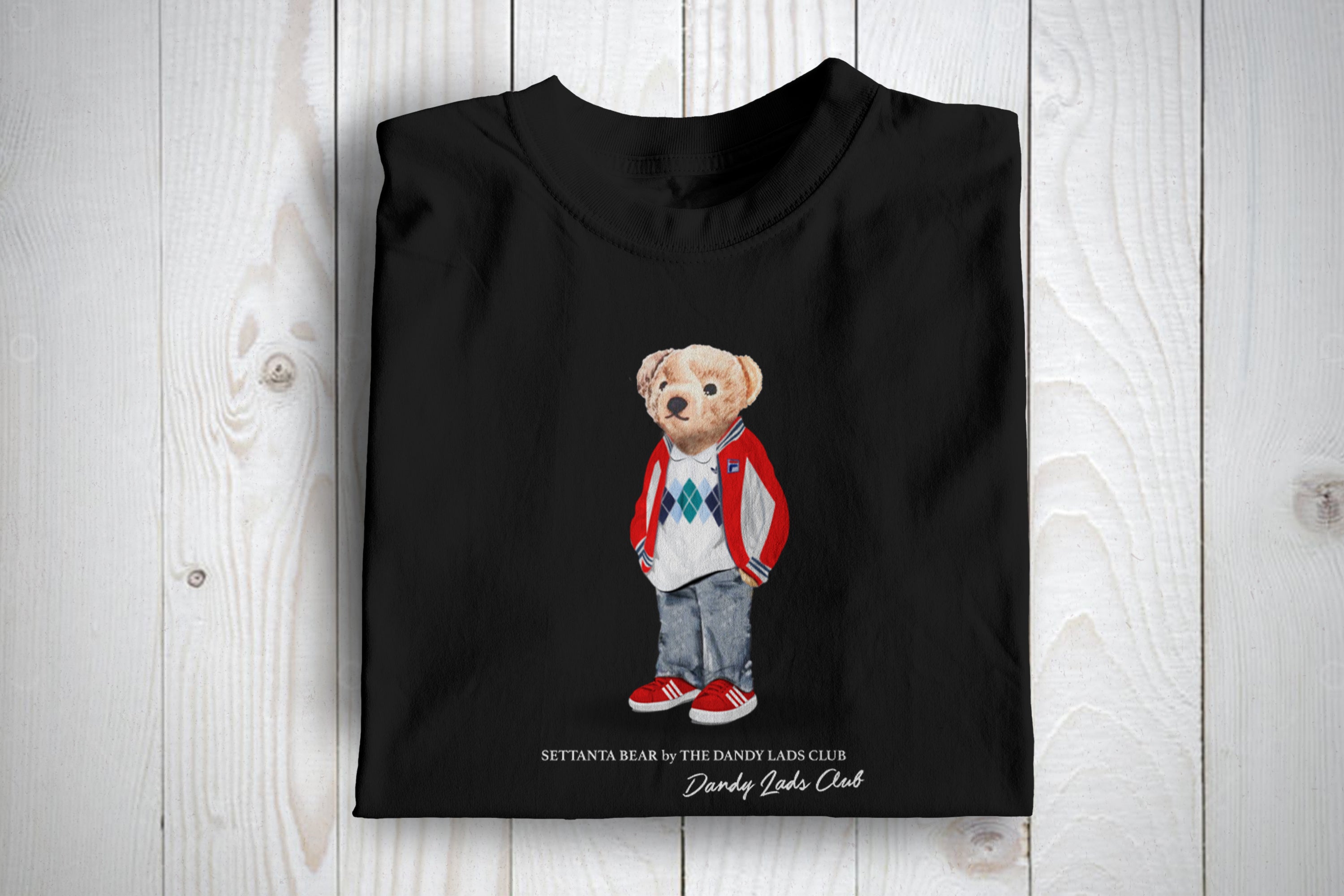 Settanta Bear Football Casual Awaydays T Shirt