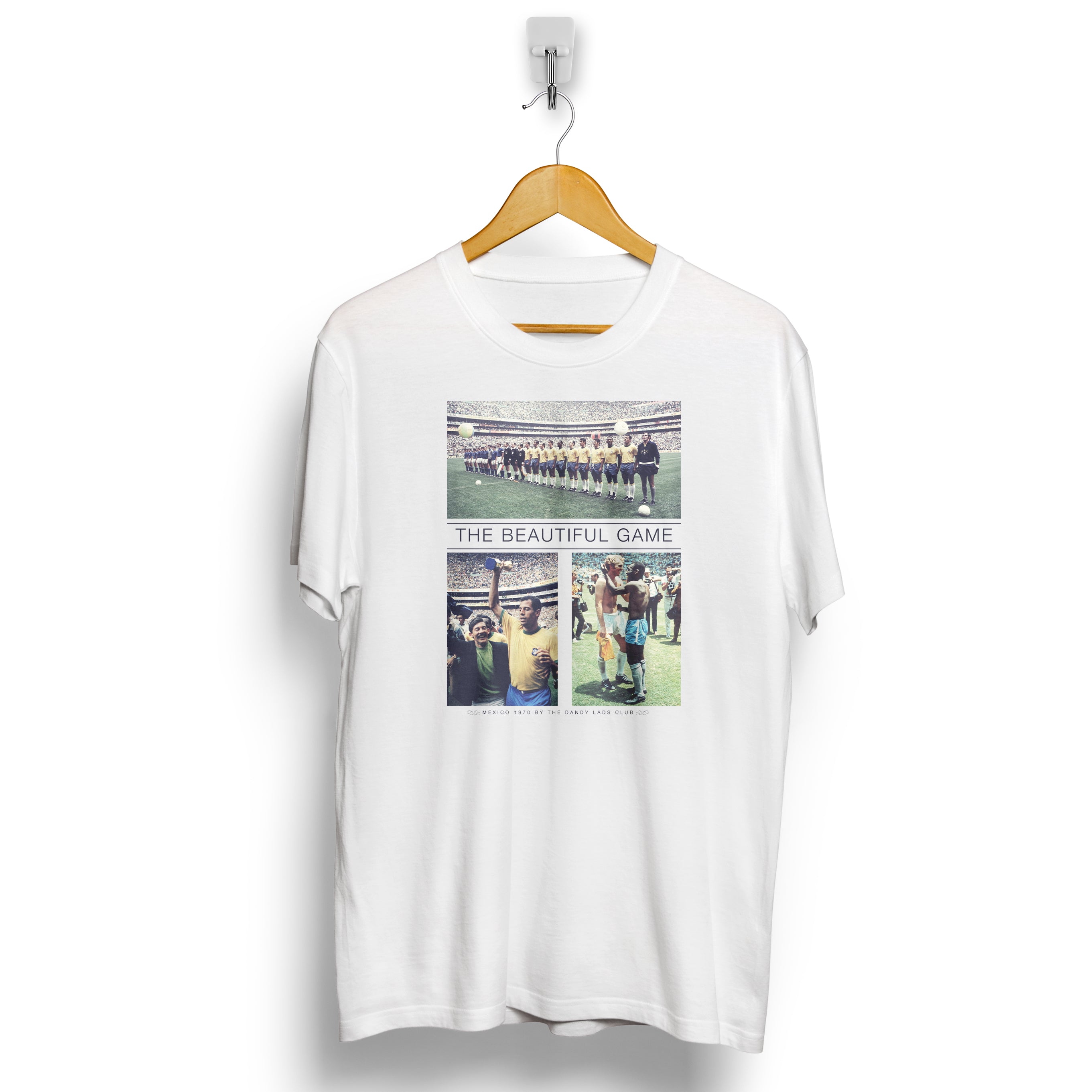 The Beautiful Game Mexico 70 Football Awaydays T Shirt