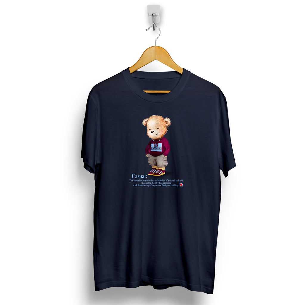 Hammers Casual Bear Football Casuals 80s Dressers Subculture T Shirt