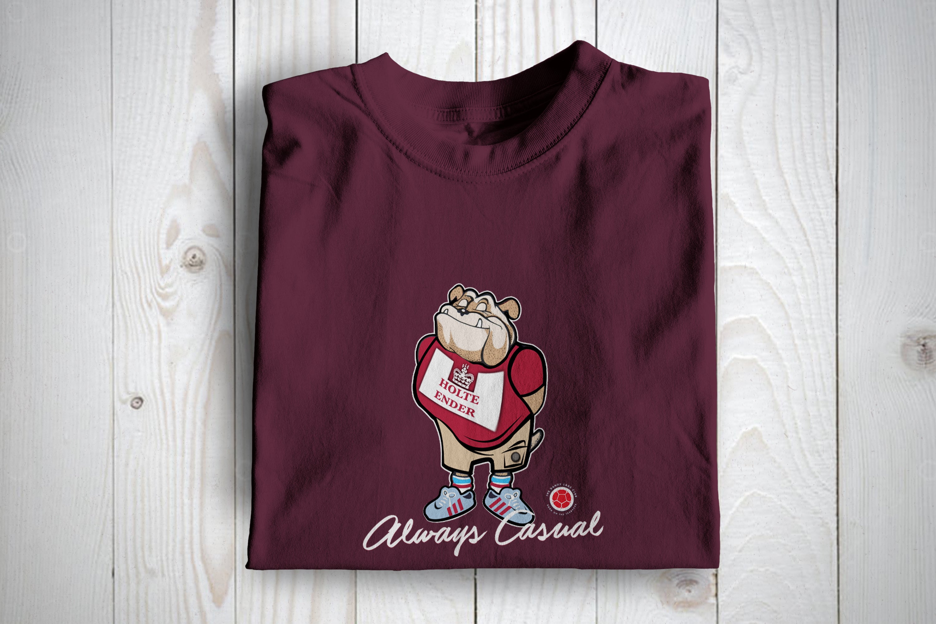 Villa Top Dog Football Casuals Awaydays T Shirt