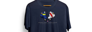 Scooters Of The Superclasico  Football Casuals Awaydays T Shirt