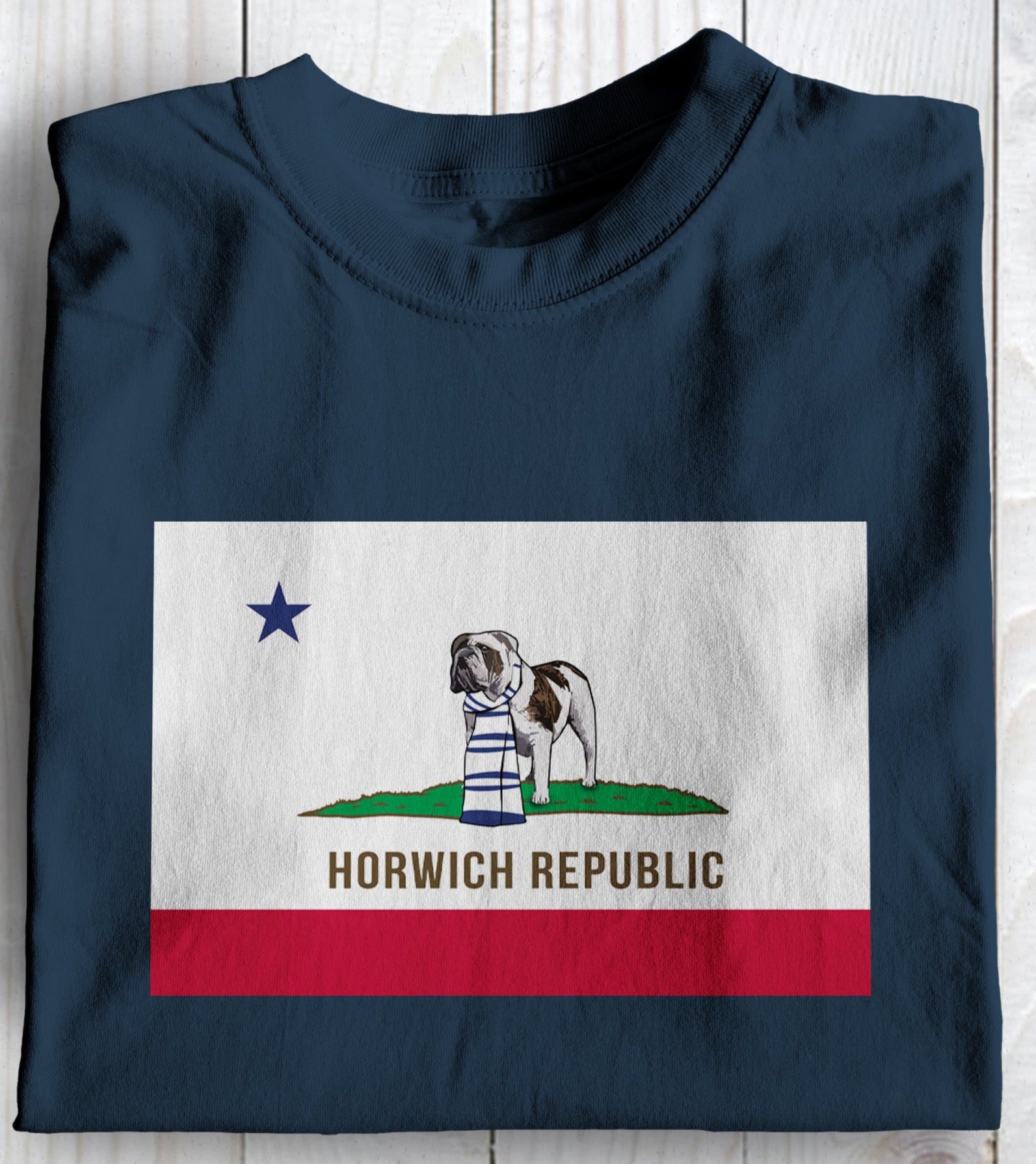 Bolton Horwich Republic Football Casuals Awayday T Shirt