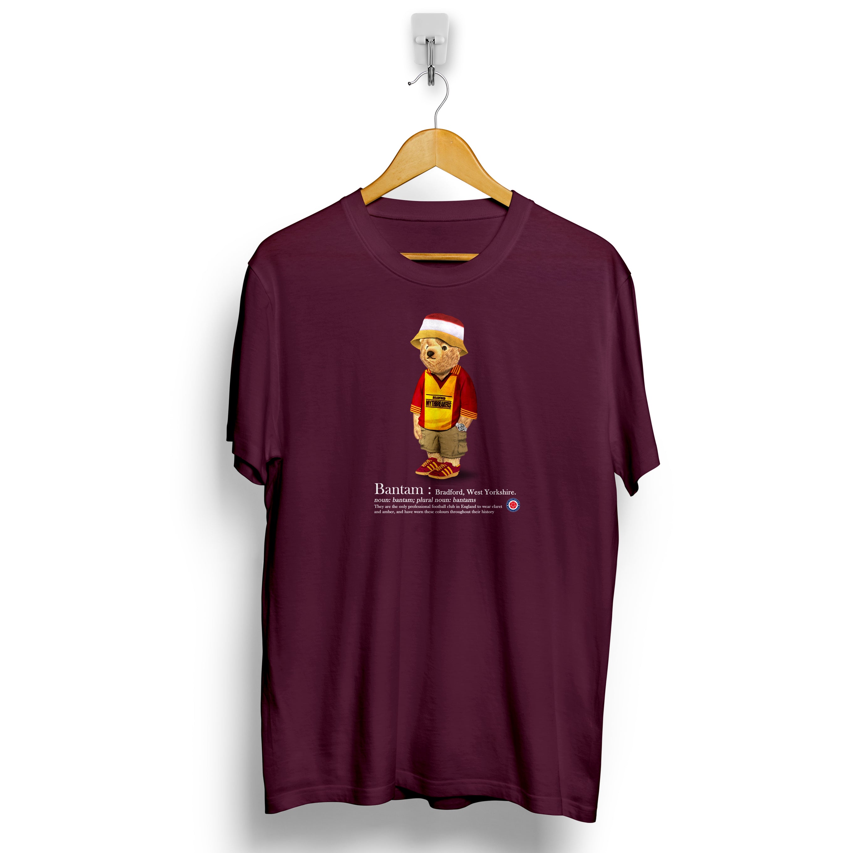 The Bradford Casual Bear Football Awaydays T Shirt