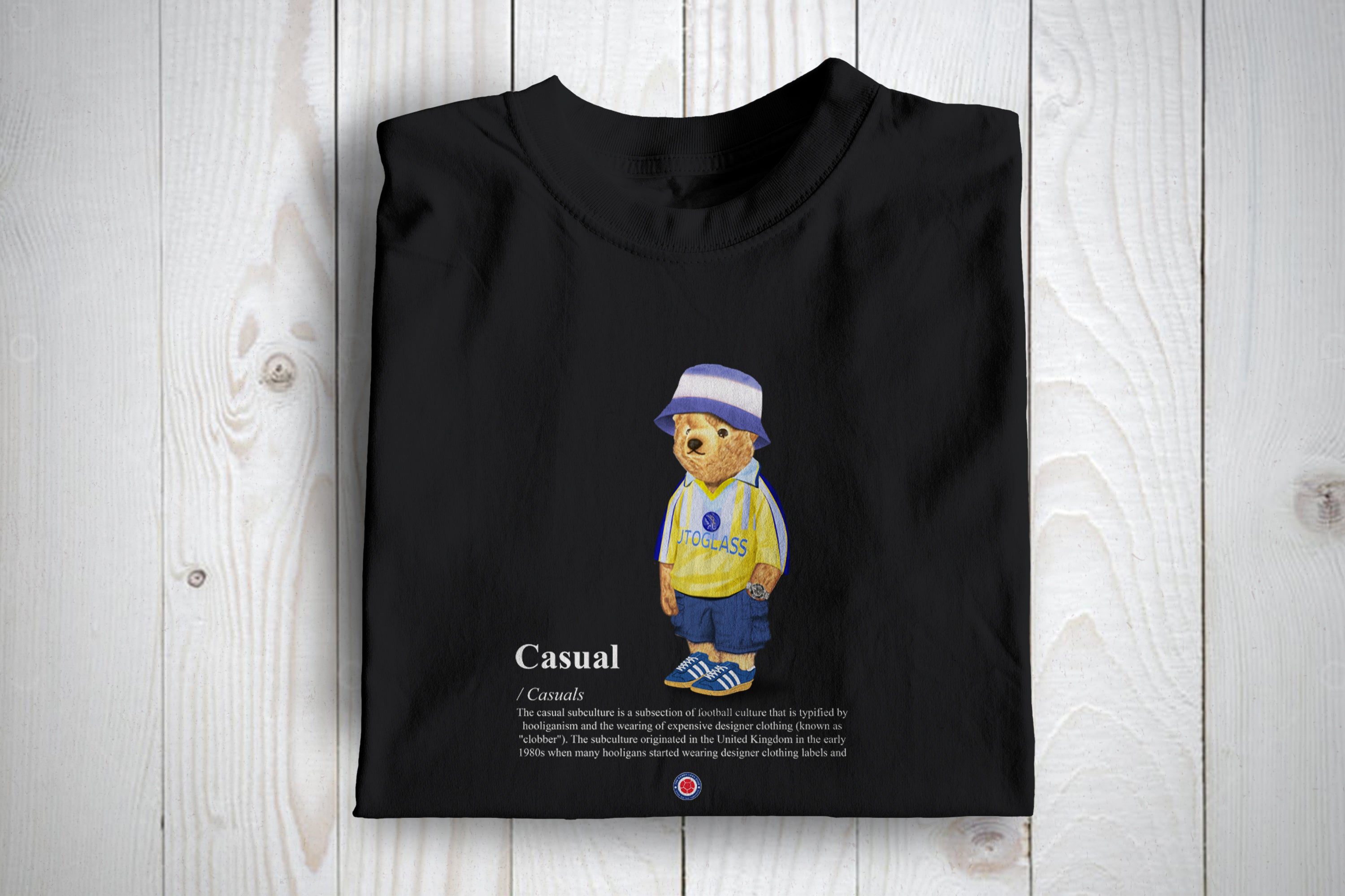 Chelsea Casual Bear Football Awaydays T Shirt