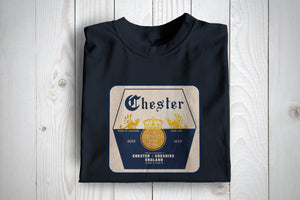 Chester Beer Mat Inspired Football Awaydays T Shirt