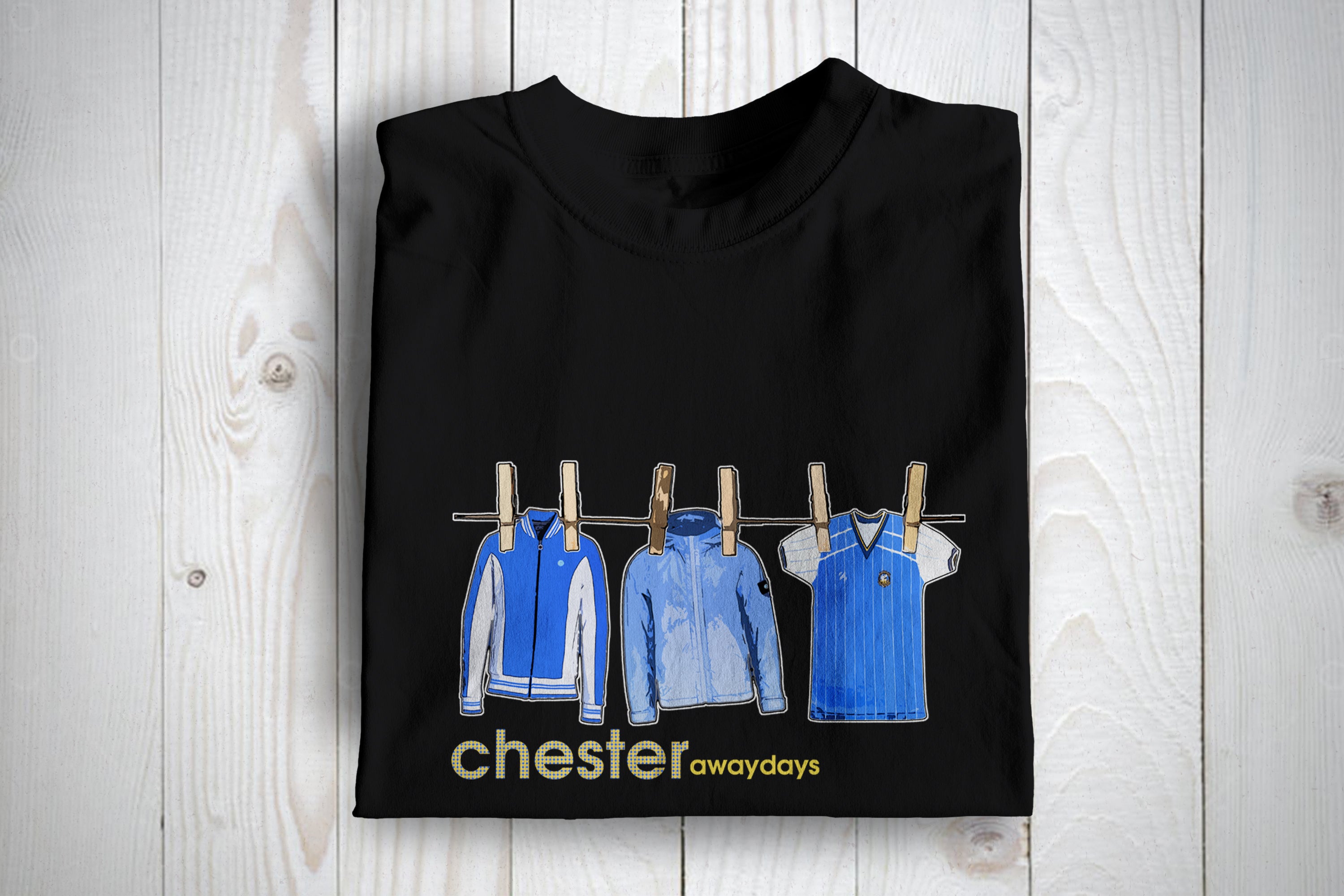 Chester Casual Line  Football Awaydays T Shirt