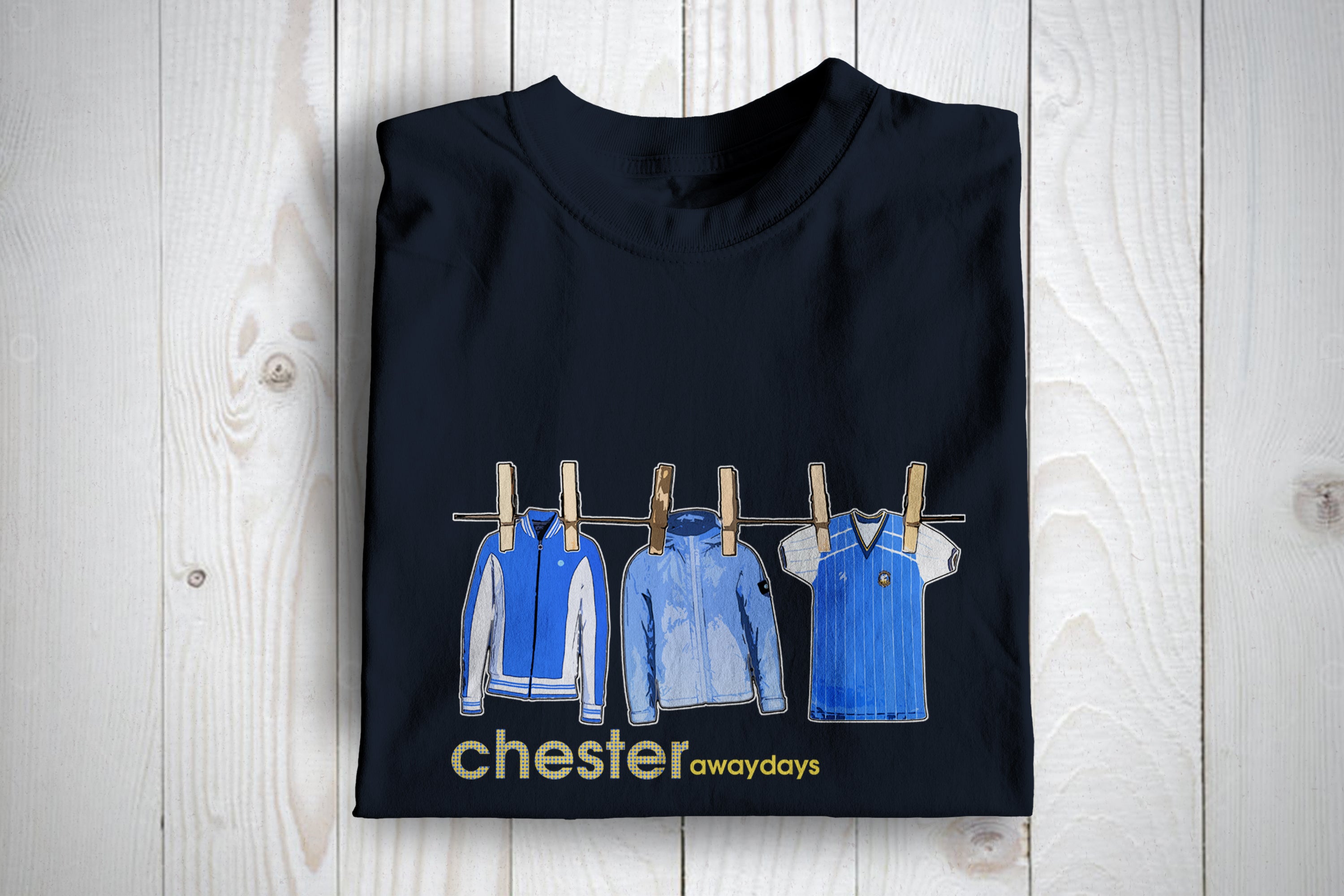 Chester Casual Line  Football Awaydays T Shirt