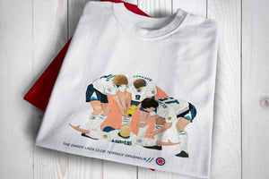 England Euro 96 Dentist Chair Football Casuals Awaydays T Shirt
