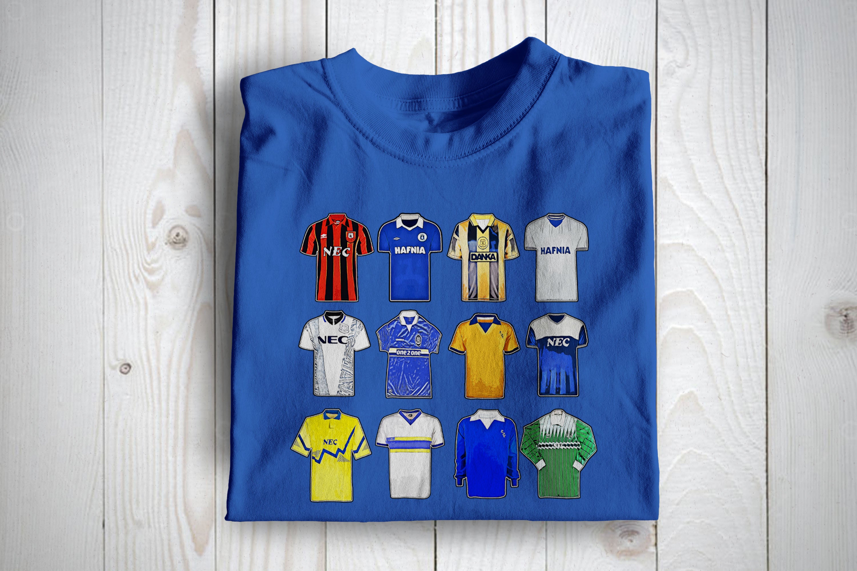 Assorted Toffees Football Casuals Awaydays T Shirt – THE DANDY LADS CLUB