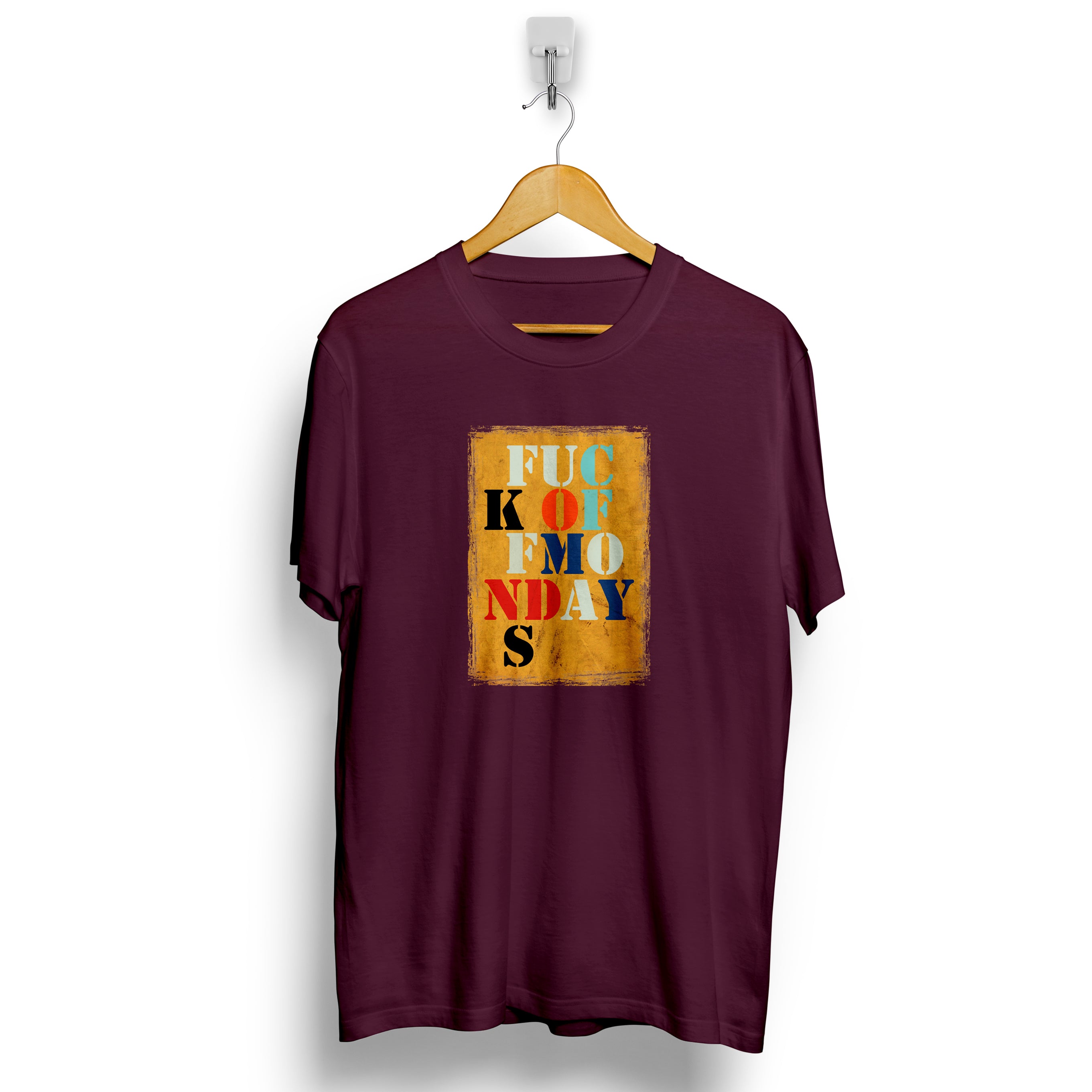 Football Casuals Fuck Off Mondays T Shirt