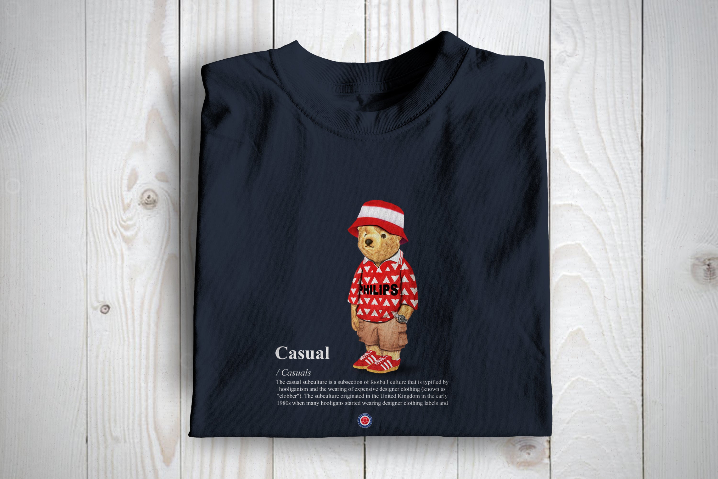 Accies Casual Bear Hamilton Football Awaydays T Shirt