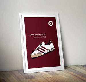Away Up In Gorgie Poster Print