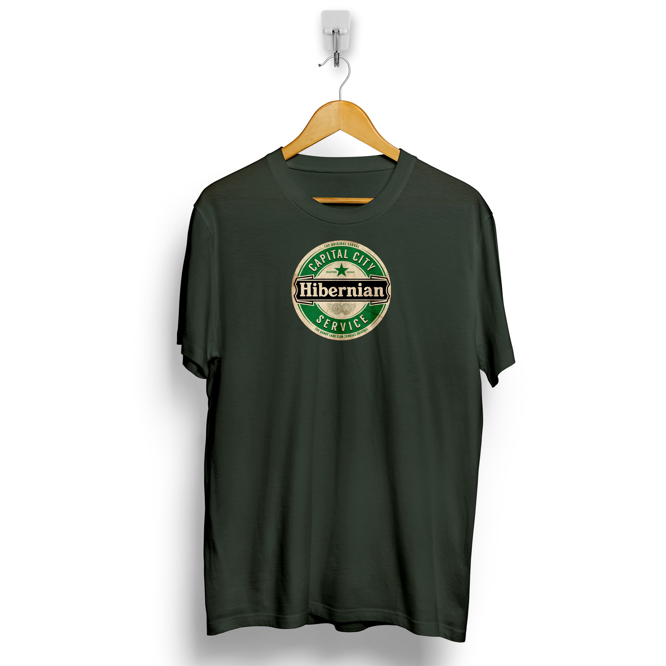 Capital City Service Hibernian Football Casuals T Shirt