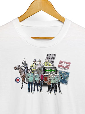 Hibs Awaydays Football Casuals T Shirt