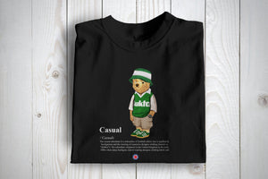 Hibs Casual Bear Football Awaydays T Shirt