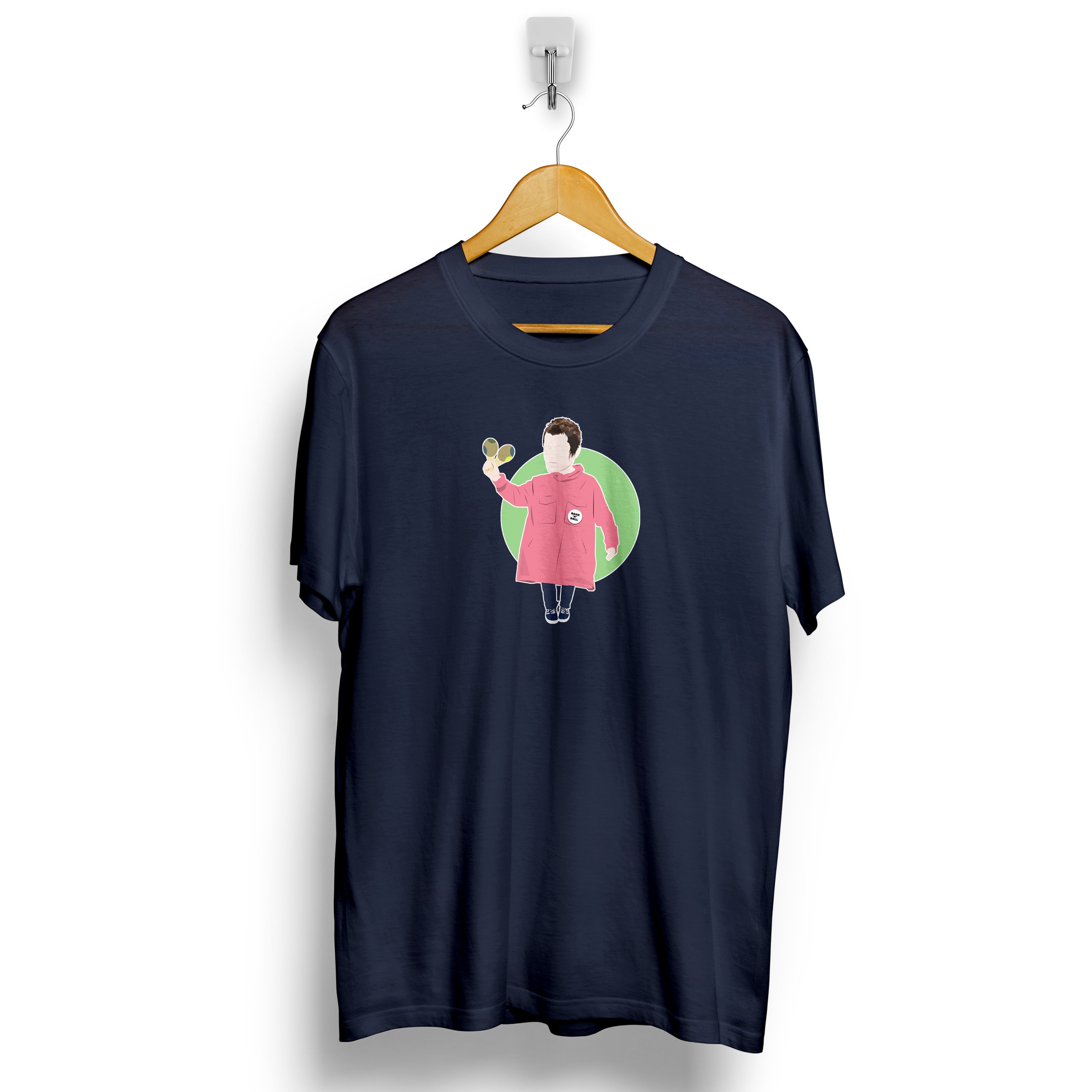 Liam Gallagher The Pink Parka T Shirt