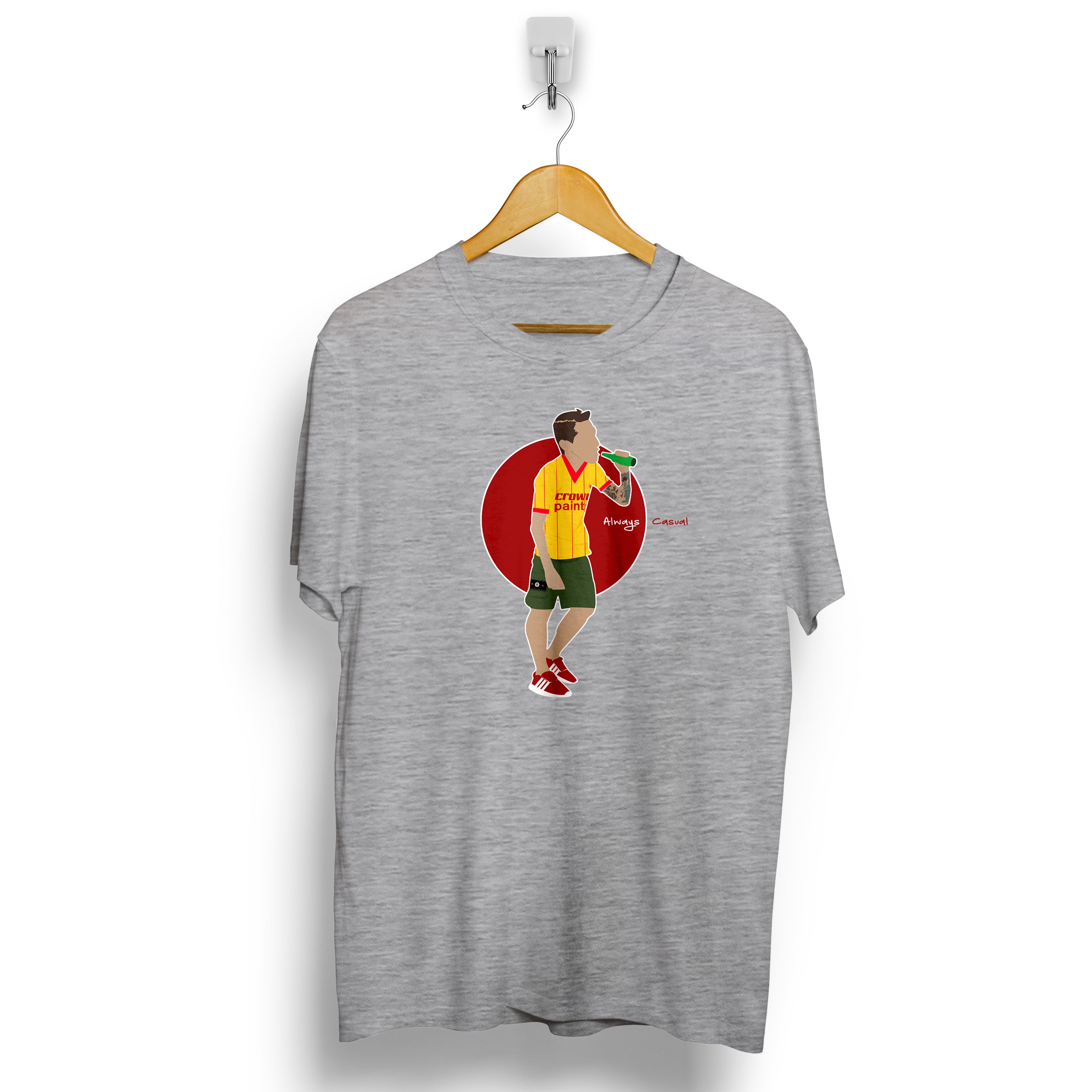 Liverpool Retro Football Casuals T Shirt