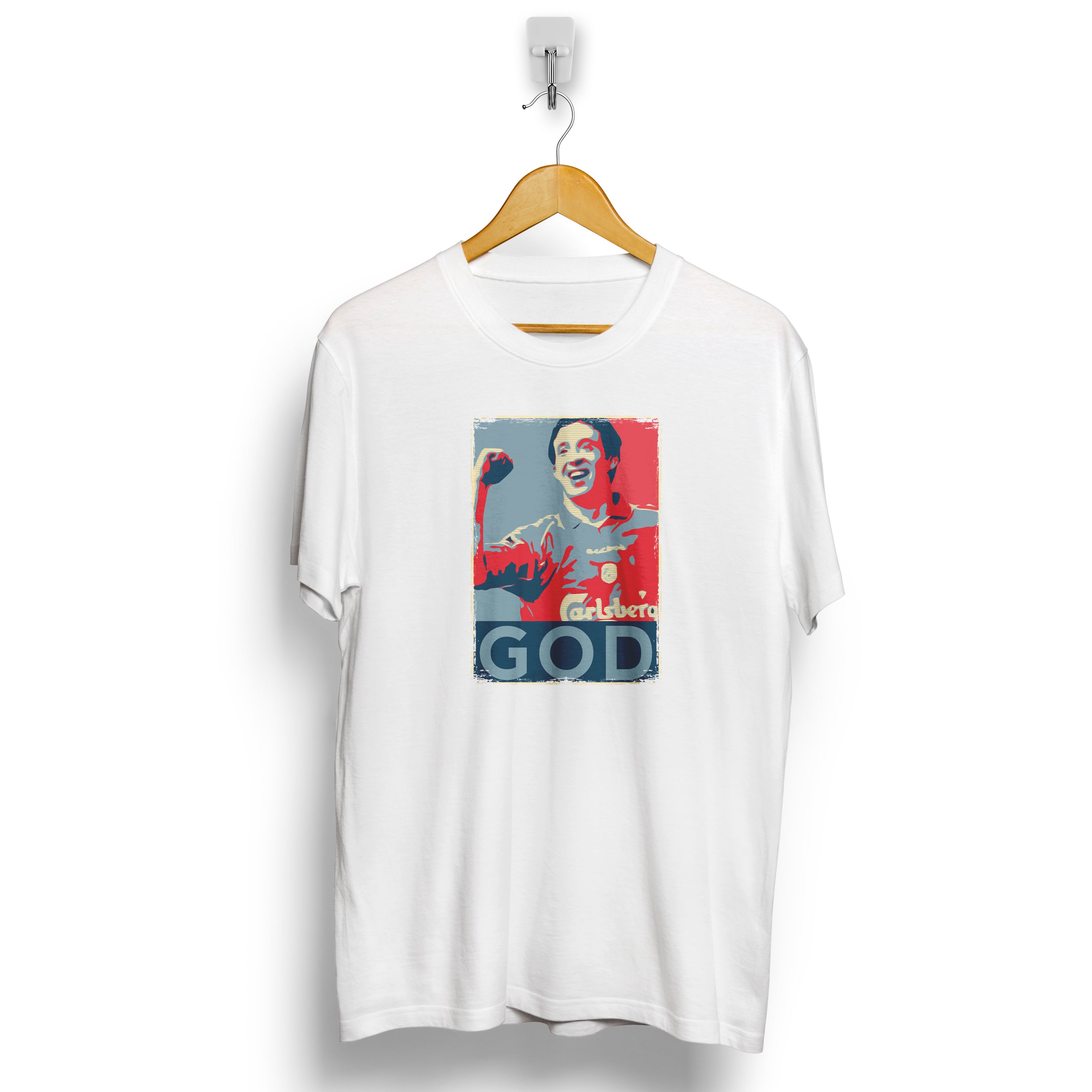 Liverpool Robbie Fowler God / Hope Football Awaydays T Shirt
