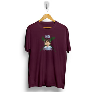 Maradona No Drug Football Casuals Awaydays T Shirt