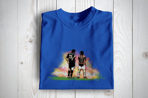 San Siro & Smoke Football Awaydays T Shirt