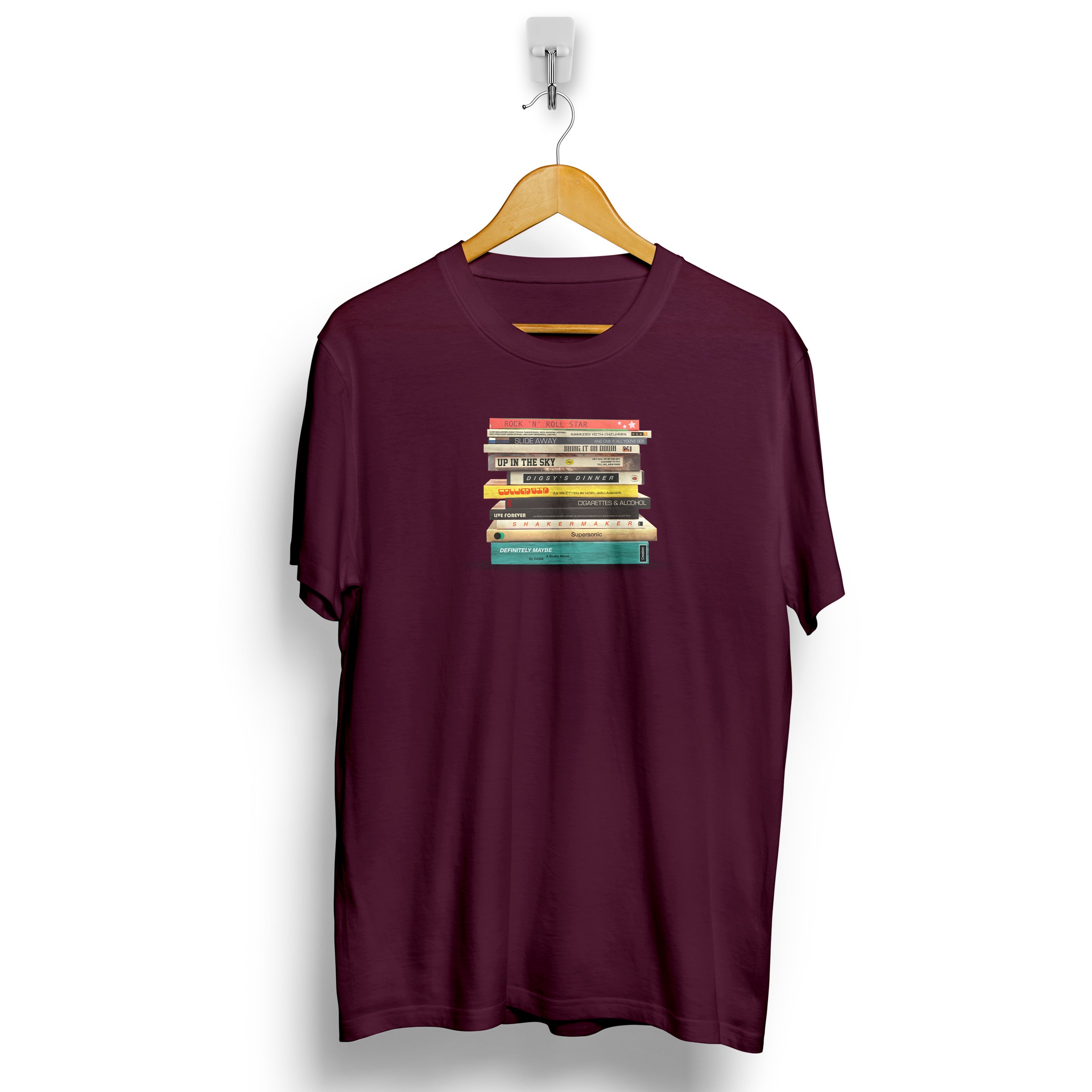 Definitely Maybe In Books T Shirt