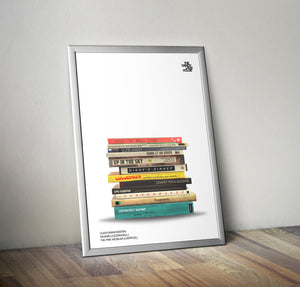 Oasis Definitely Maybe In Books Fine Art Print