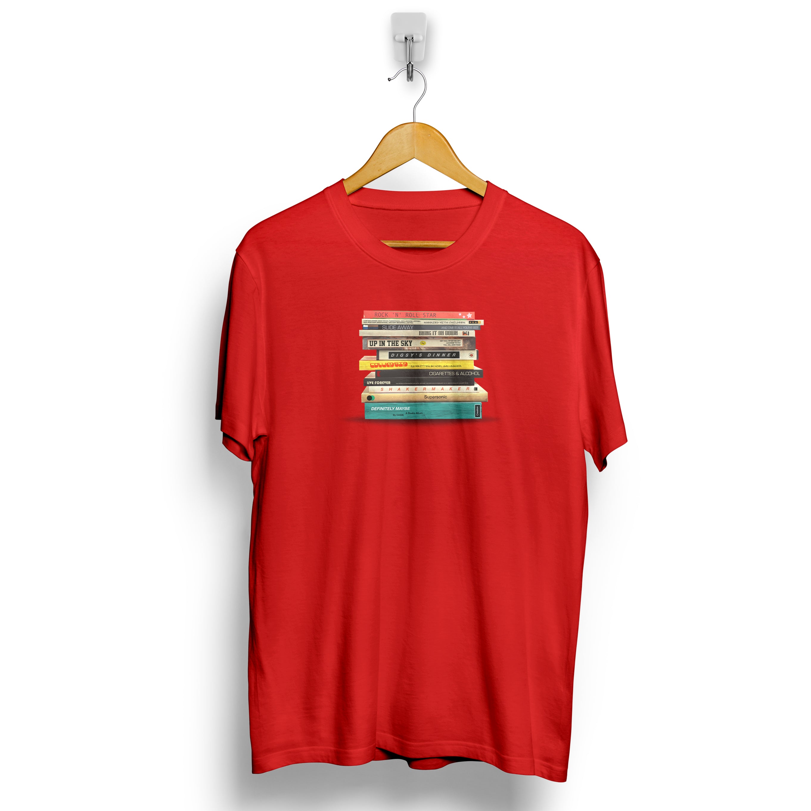 Definitely Maybe In Books T Shirt