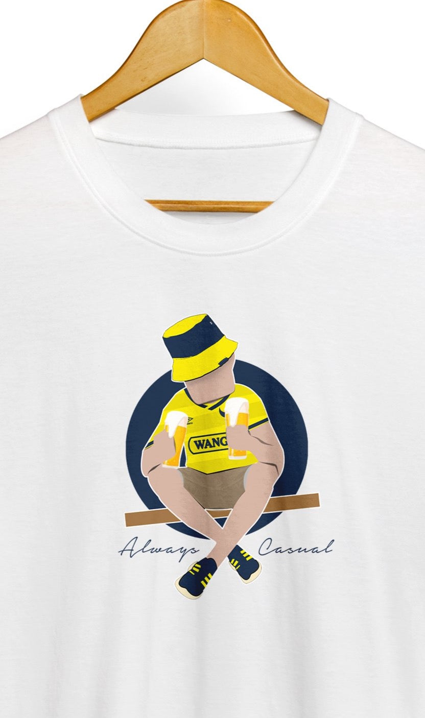 Oxford Football Always Casual 80s Casuals Subculture Awaydays T Shirt